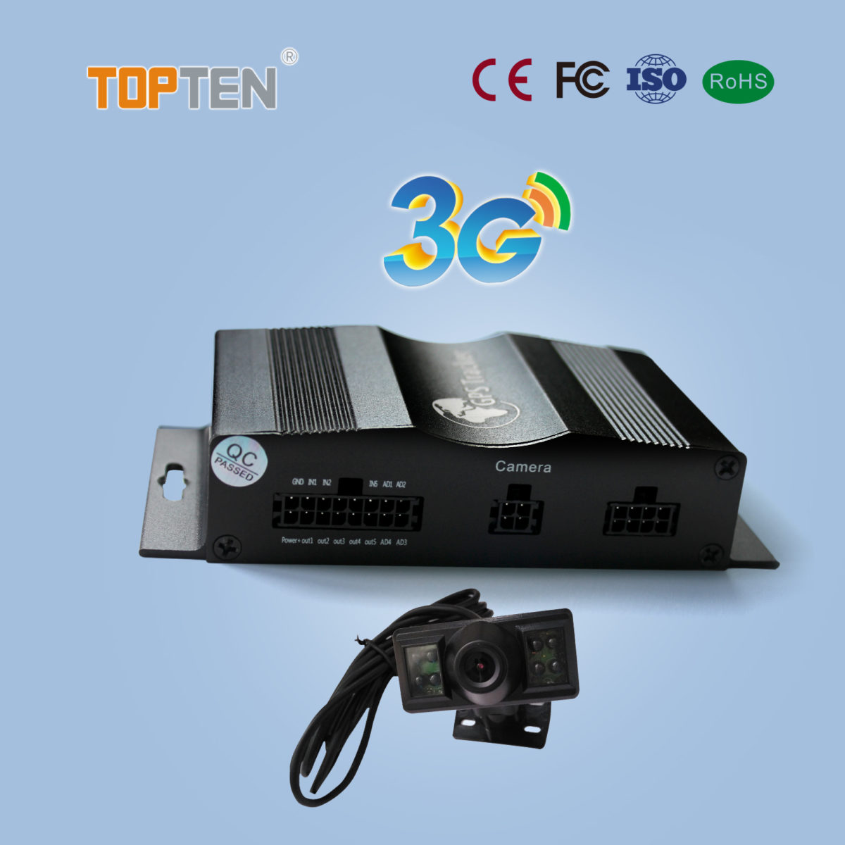 Fuel monitoring GPS TK510 fleet management 2G 3G 4G GPS tracker car