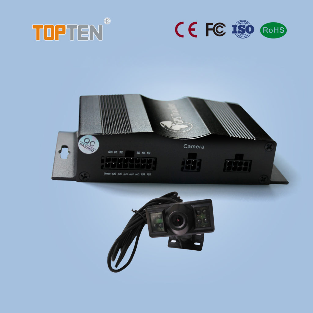 GPS Vehicle Tracker System with camera ,open door and fuel sensor or