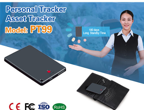 Portable personal GPS tracker PT99 with SOS panic button two-way talking